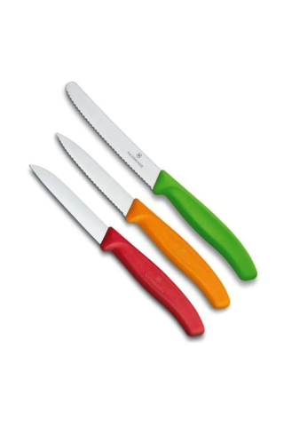 VICTORINOX Soyma Ve Doğrama Bıçak Seti Renkli 6.7116.32