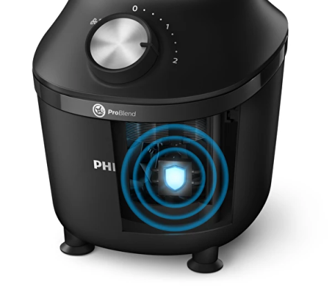 Philips 3000 Series Blender HR2291/41 Siyah 2 Yıl Garantili