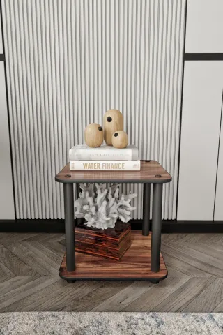 Ravilo 2 Katlı Dekoratif Kare Kitaplık