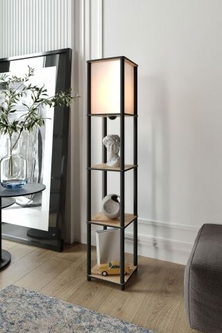 Ravilo Sakura Raflı Lambader 1. Sınıf MDF ve PVC Başlık