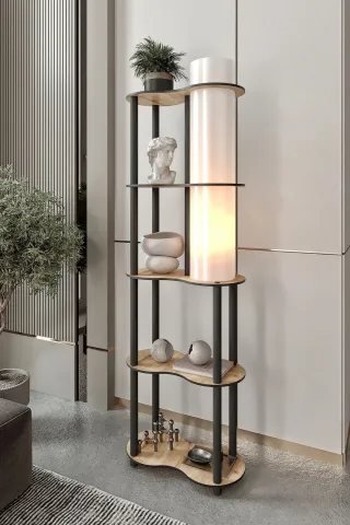 Ravilo Sperenza Dekoratif Raflı Lambader