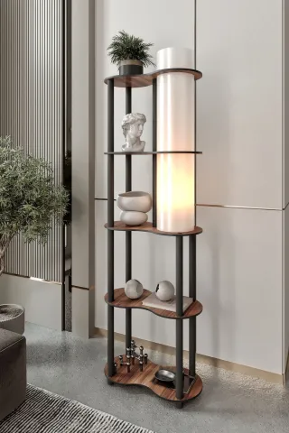 Ravilo Sperenza Dekoratif Raflı Lambader