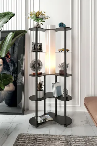 Ravilo Mariposa Dekoratif Raflı Lambader