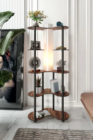 Ravilo Mariposa Dekoratif Raflı Lambader