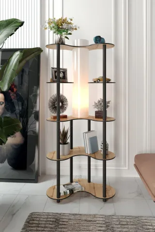 Ravilo Mariposa Dekoratif Raflı Lambader