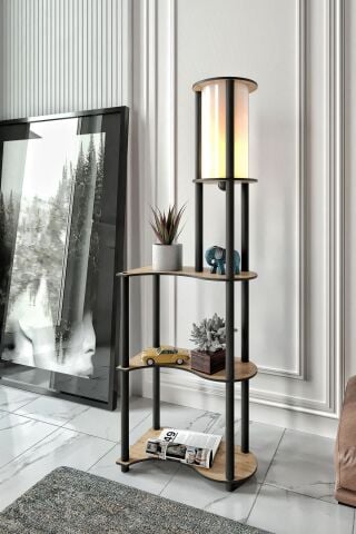 Ravilo Estilo Dekoratif Raflı Lambader