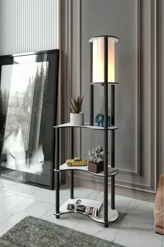 Ravilo Estilo Dekoratif Raflı Lambader