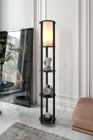 Ravilo Estantes Yuvarlak Dekoratif Raflı Lambader