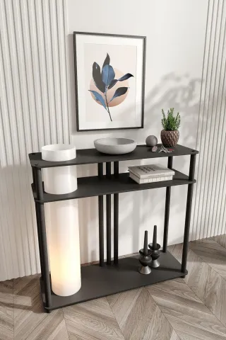 Ravilo Garcia Dresuar Dekoratif Raflı Lambader