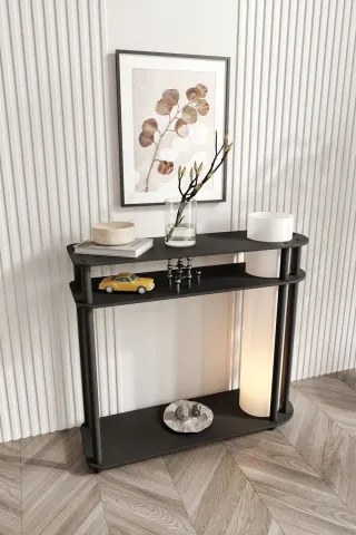 Ravilo Caprio Dresuar Dekoratif Raflı Lambader