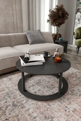 Ravilo Hole Yuvarlak Orta Sehpa