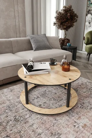 Ravilo Hole Yuvarlak Orta Sehpa