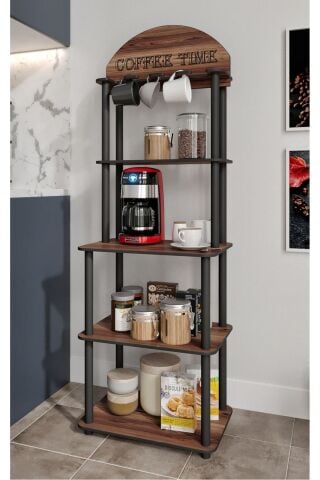 Ravilo Lungo Dekoratif Kahve Standı Çok Amaçlı Dolap