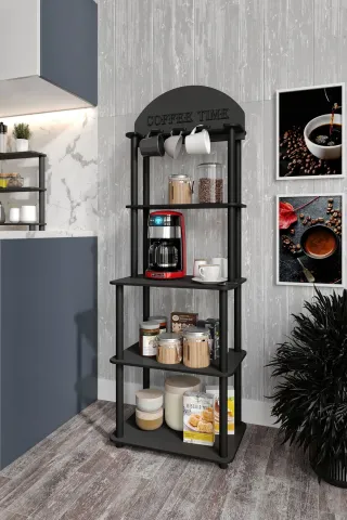 Ravilo Lungo Dekoratif Kahve Standı Çok Amaçlı Dolap