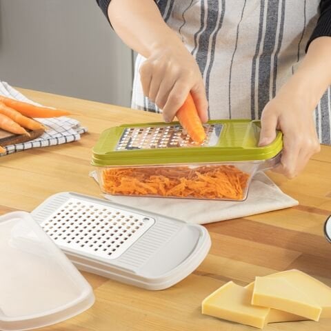 Ceronni 2li Strong Rende Seti Yeşil Beyaz