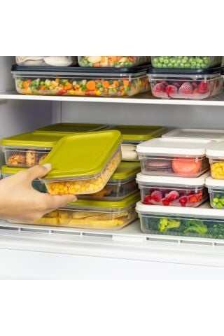 Ceronni Alfa Saklama Kabı 4Lü Set No: 1 Antrasit
