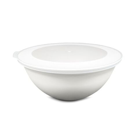 Ceronni Lunar Kapaklı Kase 3Lü Set 3Lt 2Lt 1Lt Beyaz