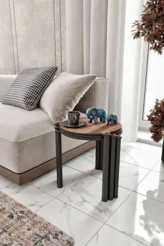 Ravilo La Via 3'lü Zigon Sehpa